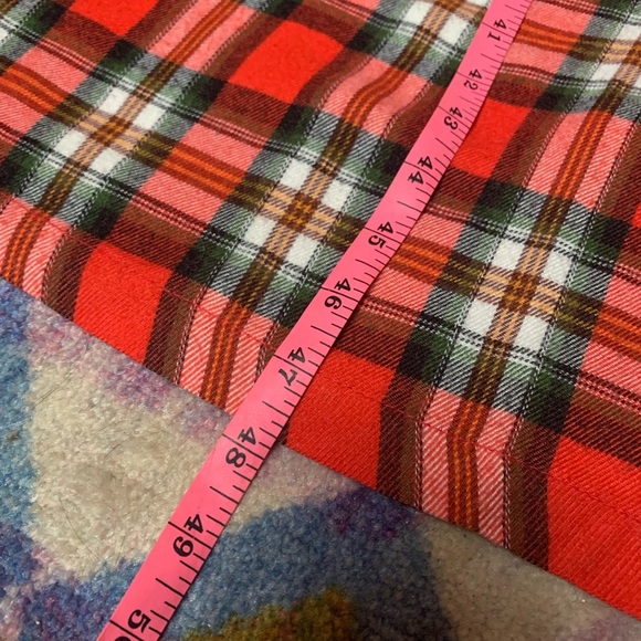 Oversized Plaid Maxi Babydoll Dress - Picture 5 of 6